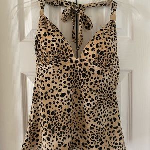 Victoria’s Secret- Harlow Tankini- Soft Leopard